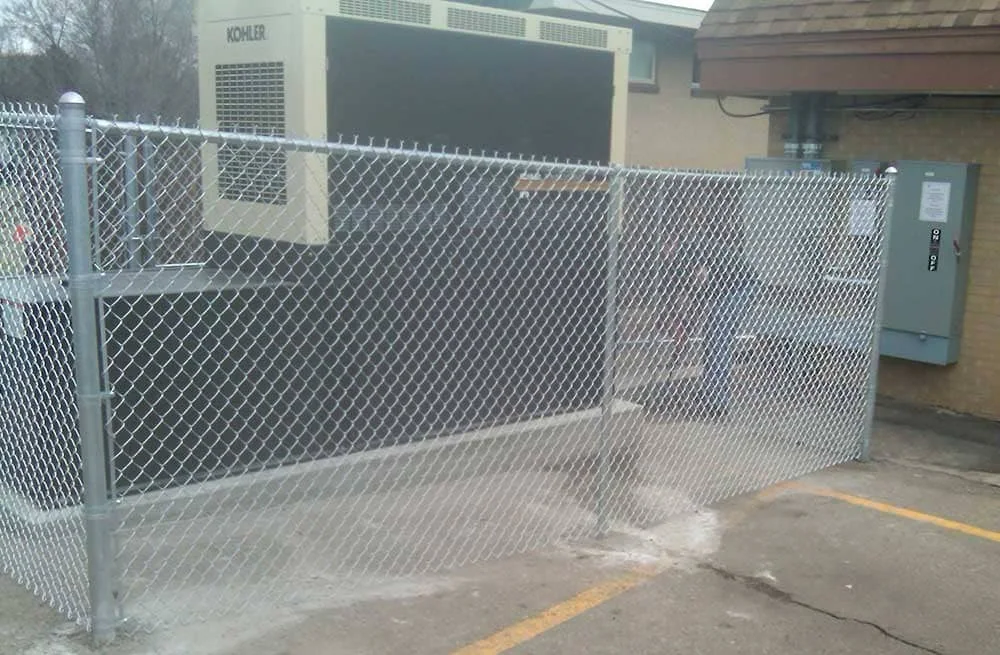 Fence installed by Andrew-Thomas Contractors